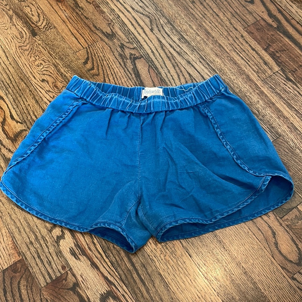 Blue Jean look Madewell Shorts